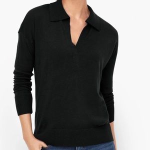 Talbots Johnny Collar Pullover Sweater